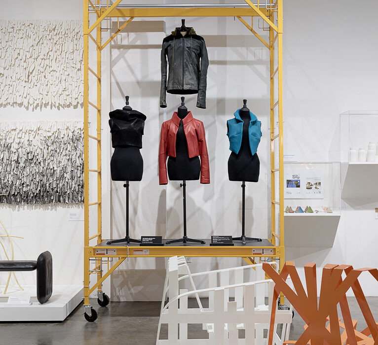 Exhibition photo of New West Coast Design at the Museum of Craft and Design